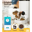i.Pet Automatic Pet Feeder 6L Wifi Auto Dog Cat Smart Food Dispenser Timer - RnR Galore