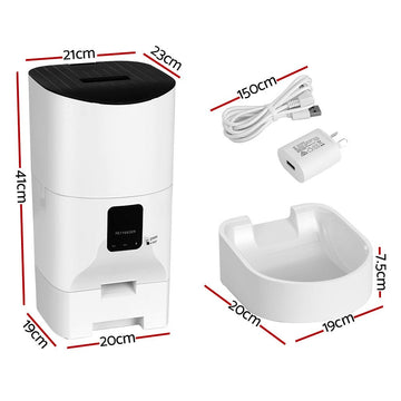 i.Pet Automatic Pet Feeder 9L Wifi Auto Dog Cat Feeder Smart Food Dispenser Timer - RnR Galore