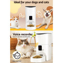 i.Pet Automatic Pet Feeder 9L Wifi Auto Dog Cat Feeder Smart Food Dispenser Timer - RnR Galore