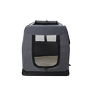 i.Pet Pet Carrier Soft Crate Dog Cat Travel 60x42CM Portable Foldable Car M - RnR Galore