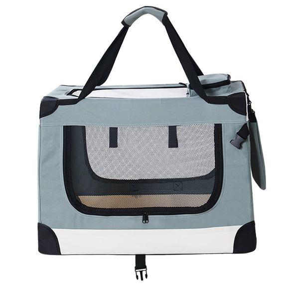 i.Pet Pet Carrier Soft Crate Dog Cat Travel 90x61CM Portable Foldable Car 2XL - RnR Galore