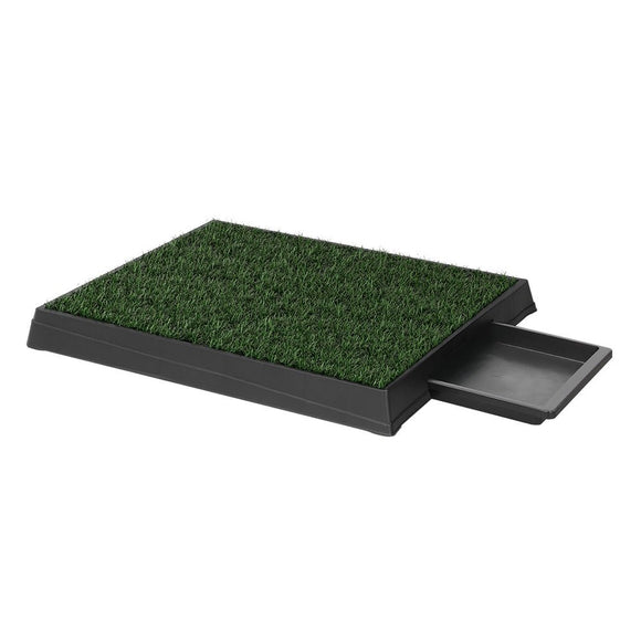i.Pet Pet Training Pad Dog Potty Toilet Large Portable With Tray Grass 2 Mats - RnR Galore