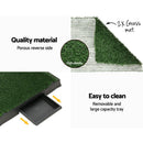 i.Pet Pet Training Pad Dog Potty Toilet Large Portable With Tray Grass 2 Mats - RnR Galore