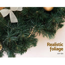 Jingle Jollys 1.8m Christmas Garland Xmas Decorations Green Wedding Party - RnR Galore