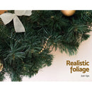 Jingle Jollys 2.4m Christmas Garland Xmas Decorations Green Wedding Party - RnR Galore