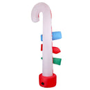 Jingle Jollys Christmas Inflatable Candy Pole 2.4M Illuminated Decorations - RnR Galore
