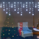 Jingle Jollys Christmas Lights 80 LED 3M Icicle Light Snow Decorations - RnR Galore