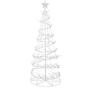 Jingle Jollys Christmas Tree 1.8M 6FT LED Xmas Decoration Cold White Lights - RnR Galore