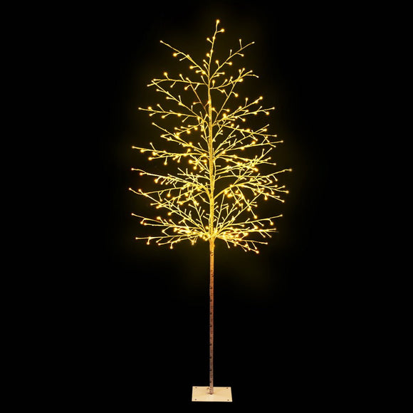 Jingle Jollys Christmas Tree 2.1M 480 LED Trees With Lights Warm White - RnR Galore