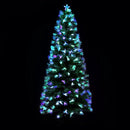 Jingle Jollys Christmas Tree 2.1M 7FT LED Xmas Multi Colour Lights Optic Fibre - RnR Galore
