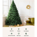 Jingle Jollys Christmas Tree 2.1m Xmas Tree Decorations 1134 LEDs 8 Light Mode - RnR Galore