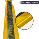 Karrera 29in 6 - String Lap Steel Hawaiian Guitar - Metallic Gold - RnR Galore