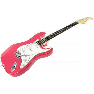 Karrera 39in Electric Guitar - Pink - RnR Galore