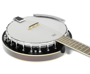 Karrera 6 String Resonator Banjo - Brown - RnR Galore