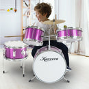 Karrera Childrens 4pc Drum Kit - Purple - RnR Galore