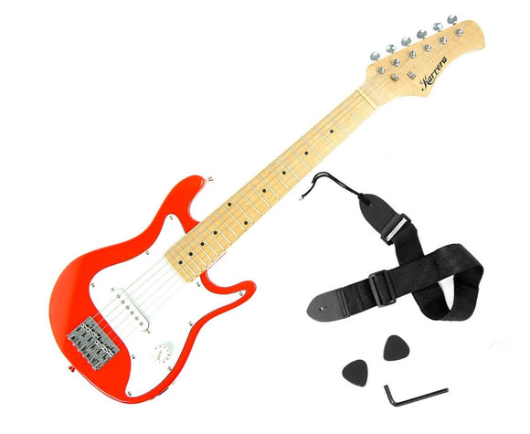 Karrera Electric Childrens Guitar Kids - Red - RnR Galore