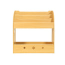 Keezi 3 Tiers Kids Bookshelf Magazine Shelf Organiser Bookcase Display - RnR Galore