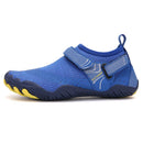 Kids Water Shoes Barefoot Quick Dry Aqua Sports Shoes Boys Girls - Klein Blue Size Bigkid US4 = EU36 - RnR Galore