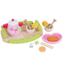 Kids Wooden Kitchen Tea Set Pretend Play - RnR Galore