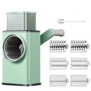 Kitchen Vegetable Food Manual Rotary Drum Grater Chopper Slicer Fruit Cutter - RnR Galore