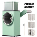 Kitchen Vegetable Food Manual Rotary Drum Grater Chopper Slicer Fruit Cutter - RnR Galore