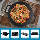 Korean Grill Pan Nonstick 6 Layer 40cm Round BBQ Griddle Indoor or Outdoor Cooking - RnR Galore