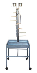 Large Bird Parrot Playpen Gym Toy Stand On Wheels - RnR Galore