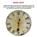 Large Vintage Wall Clock Kitchen Office Retro Timepiece - RnR Galore