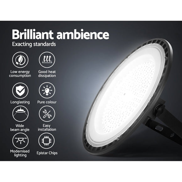 Leier High Bay Light LED 150W Industrial Lamp Workshop Warehouse Factory Lights - RnR Galore