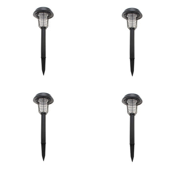 Lenoxx Wireless Solar - Powered Mosquito Killer Lamp (4 - Piece, Black) - RnR Galore