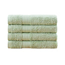 Linenland Bath Towel 4 Piece Cotton Hand Towels Set - Sage Green - RnR Galore