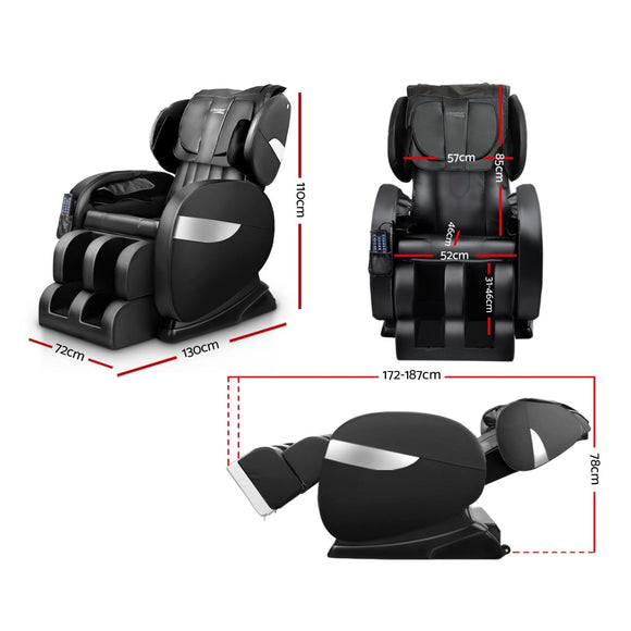 Livemor Electric Massage Chair - Black - RnR Galore