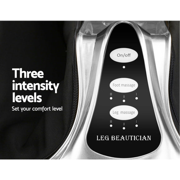 Livemor Foot Massager Massagers Shiatsu Electric Roller Ankle Calf Leg Kneading Silver - RnR Galore