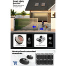 Lockmaster Automatic Sliding Gate Opener Kit Keypad 4M 1200KG - RnR Galore
