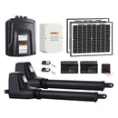 Lockmaster Dual Swing Gate Opener 800KG 20W Solar Panel - RnR Galore