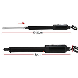 Lockmaster Single Swing Gate Opener 600KG 20W Solar Panel - RnR Galore