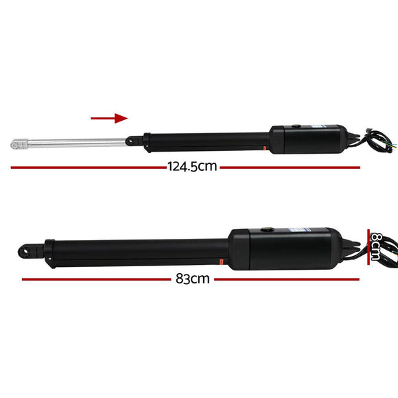 Lockmaster Single Swing Gate Opener 600KG 20W Solar Panel - RnR Galore