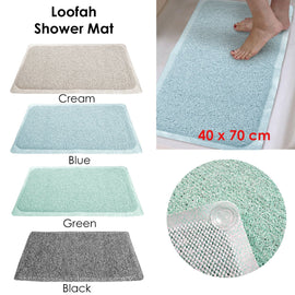 Loofah Shower Mat Blue - RnR Galore