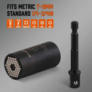 Magnetic Wristband & Universal Socket Grip 7 - 19mm Magnets Screws Nails Holder - RnR Galore