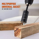 Magnetic Wristband & Universal Socket Grip 7 - 19mm Magnets Screws Nails Holder - RnR Galore