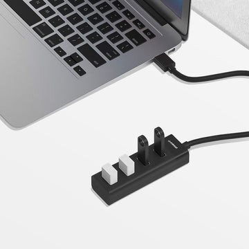 mbeat 4 - Port USB 3.0 Hub - Black - RnR Galore