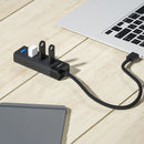 mbeat 4 - Port USB 3.0 Hub - Black - RnR Galore