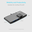 mbeat Edge Pro Multifunction USB - C Hub with LAN for Microsoft Surface Pro Gen 5/6 - RnR Galore