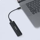 mbeat Elite USB - C to M.2 SSD Enclosure (M - Key, B+M Key) - Matte Black - RnR Galore