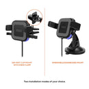 mbeat Gorilla Power 10W Wireless Car Charger With 2.4A USB Charging, Air Vent Clip & Windshield Stand - RnR Galore