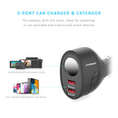 mbeat Gorilla Power Dual Port QC 3.0 Car Charger With Cigar Lighter Socket - RnR Galore