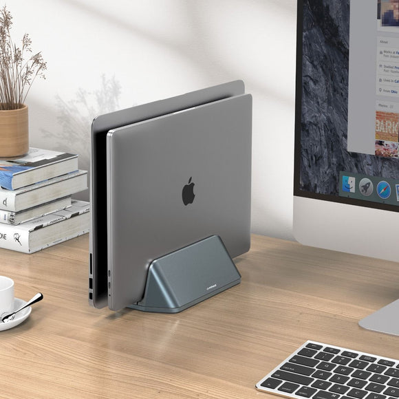 mbeat Stage S5 Adjustable Dual Bay Tablet, Laptop and MacBook Vertical Stand - RnR Galore