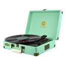 mbeat Woodstock Tiffany Blue Retro Turntable - RnR Galore