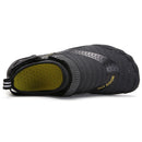 Men Women Water Shoes Barefoot Quick Dry Aqua Sports Shoes - Black Size EU46 = US11 - RnR Galore