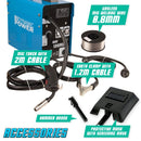 MIG Gasless Welder + Wire Portable Welding Machine 130Amp - RnR Galore
